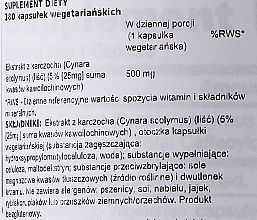 Suplement diety Karczoch w tabletkach - Jarrow Formulas Artichoke 500mg — Zdjęcie N3