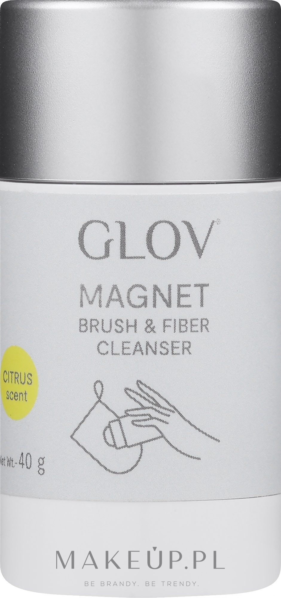 Mydło do oczyszczenia pędzli i rękawic - Glov Magnet Cleanser Stick  — Zdjęcie 40 g