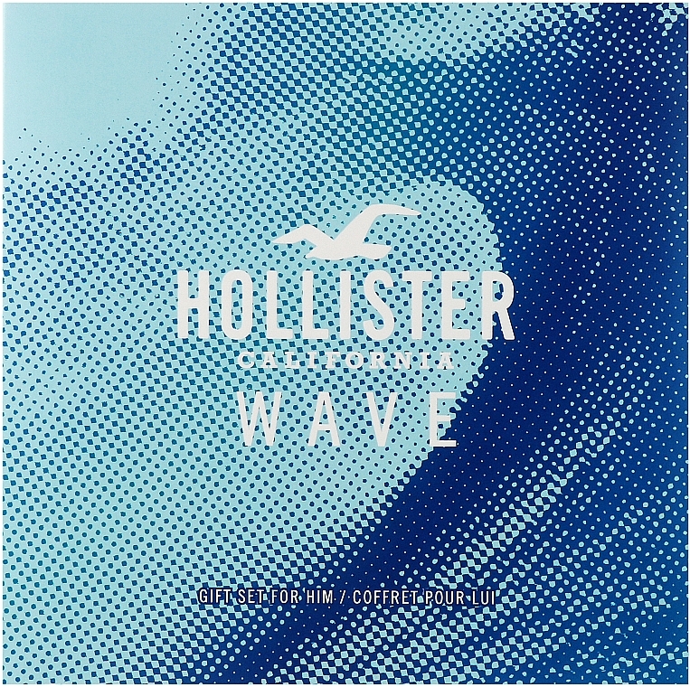 Hollister Wave For Him - Zestaw (edt 50 ml + edt 15 ml) — Zdjęcie N1