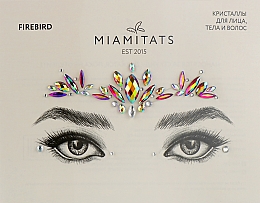Kup Kryształki samoprzylepne do twarzy - Miami Tattoos Firebird