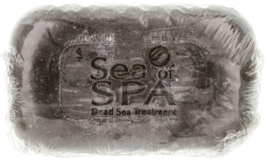 Mydło kosmetyczne z błotem z Morza Martwego - Sea of Spa Dead Sea Health Soap Black Mud Soap — Zdjęcie N1