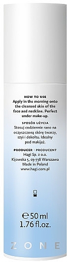 Lekki nawilżający krem-żel do twarzy - Hagi Aqua Zone Light Hydrating Gel-Cream — Zdjęcie N2