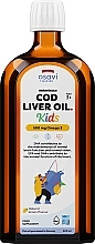 Suplement diety w postaci tranu z wątroby dorsza o smaku cytrynowym, dla dzieci - Osavi Cod Liver Oil Kids 500 Mg Omega 3 — Zdjęcie N1