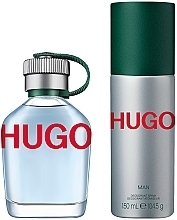 HUGO Man - Zestaw (edt/75ml + deo/150ml) — Zdjęcie N1
