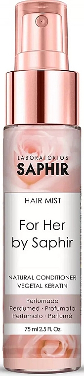 Saphir Parfums For Her Hair Mist - Mgiełka do ciała i włosów — Zdjęcie N1