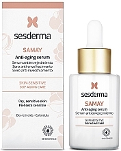 PREZENT! Przeciwzmarszczkowe serum do cery suchej i wrażliwej - SesDerma Laboratories Samay Anti-Aging Serum Sensitive Skin — Zdjęcie N1