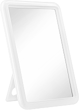 Lustro kwadratowe jednostronne Mirra-Flex, 14 x 19 cm, 9254, białe - Donegal One Side Mirror — Zdjęcie N1