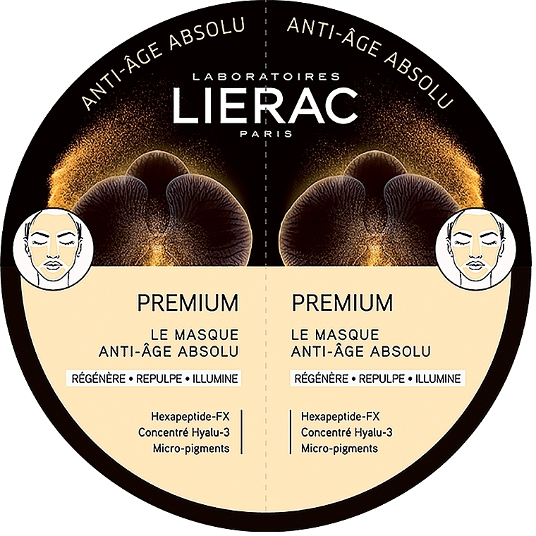 Maska przeciwstarzeniowa - Lierac Premium The Mask Absolute Anti Aging — Zdjęcie N3