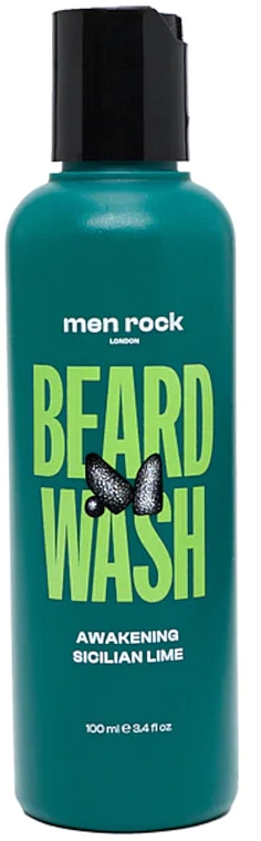 Mydło do brody - Men Rock Beard Wash Awakening Sician Lime — Zdjęcie N1