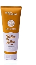 Głęboko odżywczy balsam do ciała Mleko i miód - Earth Rhythm Milk & Honey Butter Lotion — Zdjęcie N1