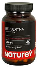 Suplement diety z ekstraktem z korzenia berberysu - Naturey Berberyna 400 Mg — Zdjęcie N1