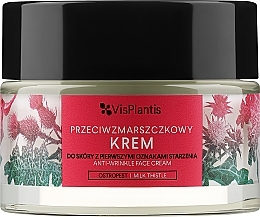 Kup Przeciwzmarszczkowy krem do twarzy - Vis Plantis Anti-Wrinkle With Milk Thistle Face Cream 