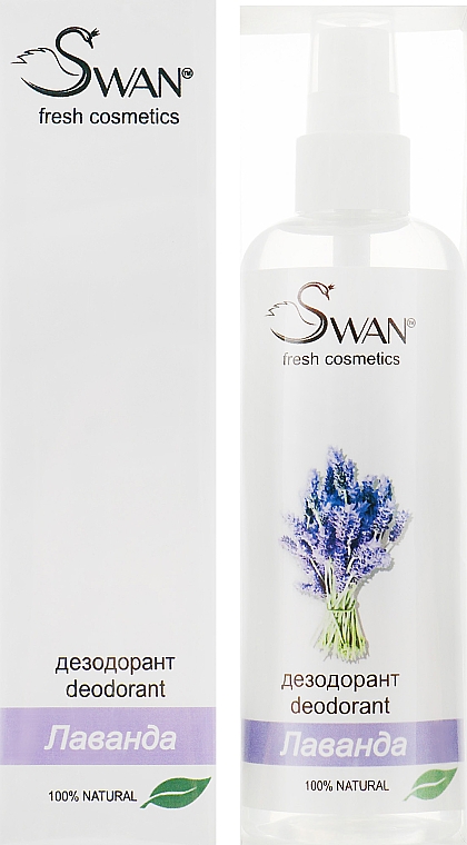 Naturalny dezodorant lawendowy - Swan — Zdjęcie N1