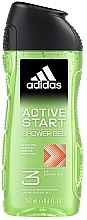 Żel pod prysznic - Adidas Active Start 3in1 Shower Gel — Zdjęcie N1