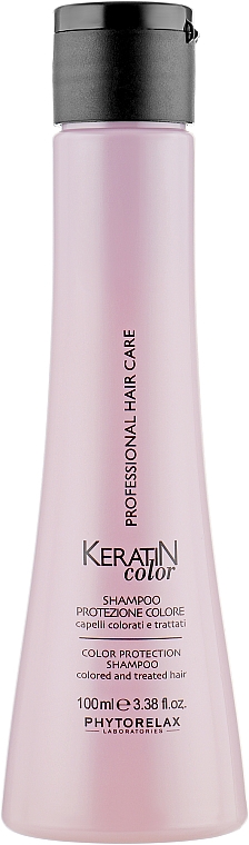 Szampon chroniący kolor - Phytorelax Laboratories Keratin Color Protection Shampoo — Zdjęcie N1
