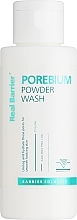 Puder enzymatyczny z kwasami AHA, BHA, PHA, LHA - Real Barrier Pore Bium Powder Wash — Zdjęcie N1