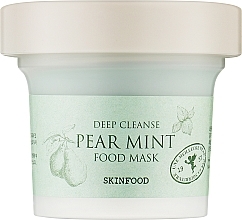 Kup Maska do twarzy, gruszka i mięta - Skinfood Pear Mint Food Mask