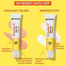 Fluid do twarzy - Garnier Skin Naturals Vitamin C Daily UV Brightenning Fluid SPF50+ — Zdjęcie N15