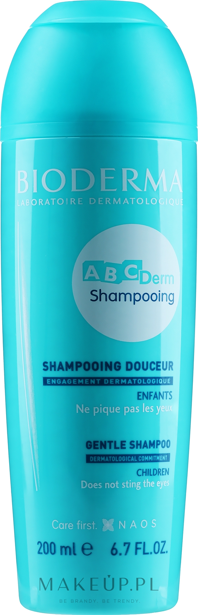 Szampon dla dzieci - Bioderma ABCDerm Gentle Shampoo — Zdjęcie 200 ml