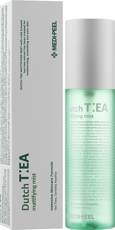 Matująca mgiełka do twarzy z wyciągiem z drzewa herbacianego - MEDIPEEL Dutch Tea Mattifying Mist — Zdjęcie N2