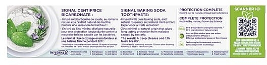 Pasta do zębów Clean and Fresh - Signal Integral 8 Bicarbonate Toothpaste — Zdjęcie N2