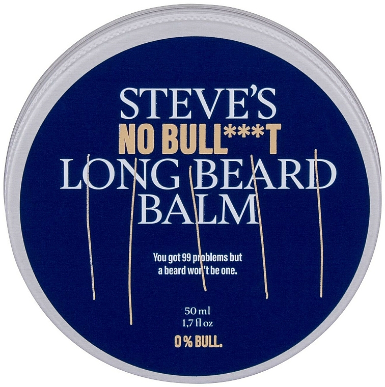 Balsam do brody dla mężczyzn - Steve`s No Bull***t Beard Long Beard Balm — Zdjęcie N1