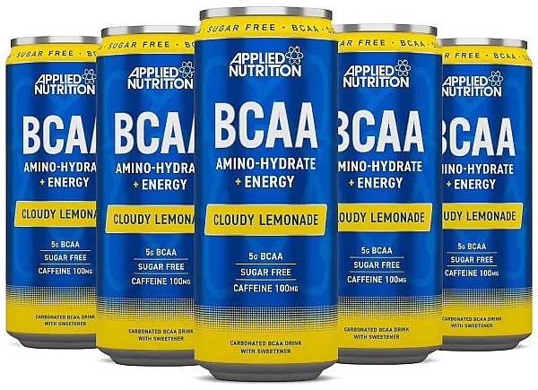 Napój energetyczny Lemoniada w chmurze - Applied Nutrition BCAA Amino-Hydrate + Energy Cans — Zdjęcie N2