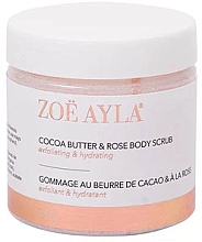 Kup Nawilżający peeling do ciała - Zoe Ayla Cocoa Butter & Rose Body Scrub