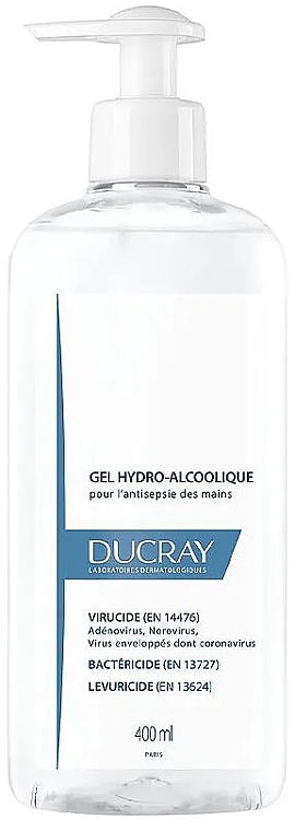 Środek do dezynfekcji rąk z dozownikiem - Ducray Gel Hydro Alcoolique — Zdjęcie N1