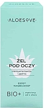 PRZECENA! Nawilżająco-ujędrniający żel pod oczy - Aloesove * — Zdjęcie N4