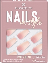 Kup 	Samoprzylepne sztuczne paznokcie - Essence Nails In Style Cafe Au Lait