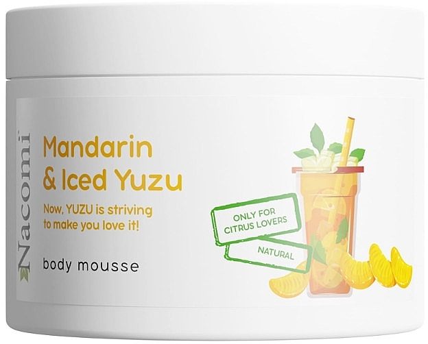 Mus do ciała o zapachu mandarynki i yuzu - Nacomi Mandarin And Iced Yuzu Body Mousse  — Zdjęcie N1