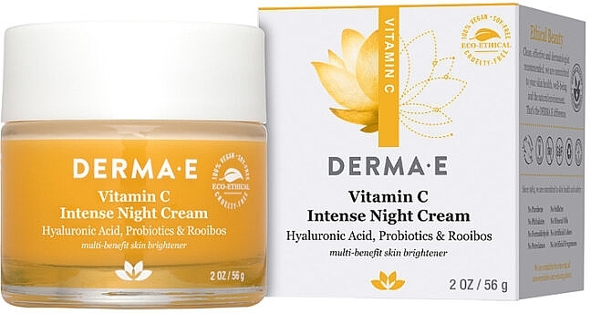 PRZECENA! Intensywny krem na noc z witaminą C - Derma E Vitamin C Intense Night Cream * — Zdjęcie N2