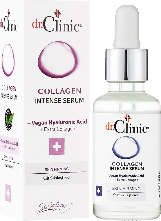 Intensywne kolagenowe serum do twarzy - Dr. Clinic Collagen Intense Serum — Zdjęcie N2