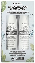 Zestaw - Kareol Brazilian Keratin (shmp 300 ml + cond 300 ml) — Zdjęcie N1