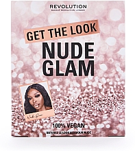 Zestaw do makijażu - Makeup Revolution Get The Look: Nude Glam Makeup Gift Set — Zdjęcie N2