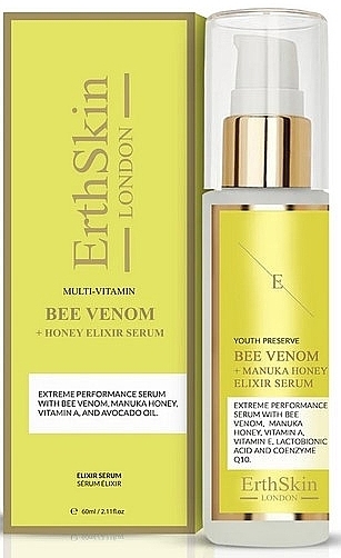 Serum do twarzy - ErthSkin London Bee Venom + Honey Elixir Serum — Zdjęcie N1