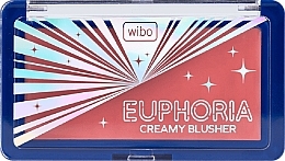 Róż do policzków w kremie - Wibo Girls Just Wanna Have Fun Euphoria Creamy Blusher — Zdjęcie N1