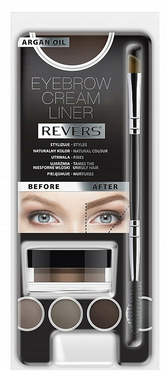 Pomada do brwi - Revers Eyebrow Cream Liner  — Zdjęcie N1