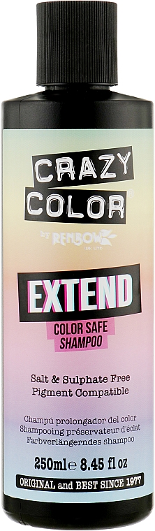Szampon do włosów farbowanych bez siarczanów - Crazy Color Extend Color Safe Shampoo — Zdjęcie N1