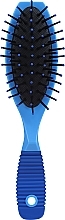 Szczotka owalna, 17,5 cm, niebieska - Ampli — Zdjęcie N1