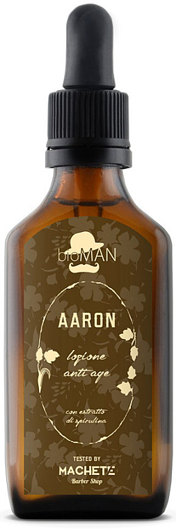 Przeciwstarzeniowy balsam do włosów dla mężczyzn - BioMan Aaron Anti Age Lotion — Zdjęcie N1