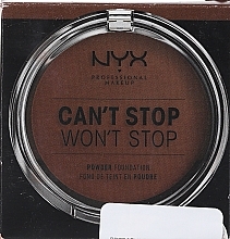 PRZECENA! Podkład w pudrze do twarzy - NYX Professional Makeup Can’t Stop Won’t Stop Powder Foundation * — Zdjęcie N2