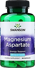 Suplement diety Asparat Magnezu, 685 mg, 90 szt. - Swanson Magnesium Aspartate — Zdjęcie N1