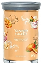 Świeca zapachowa w szkle Mango Ice Cream, 2 knoty - Yankee Candle Singnature — Zdjęcie N1