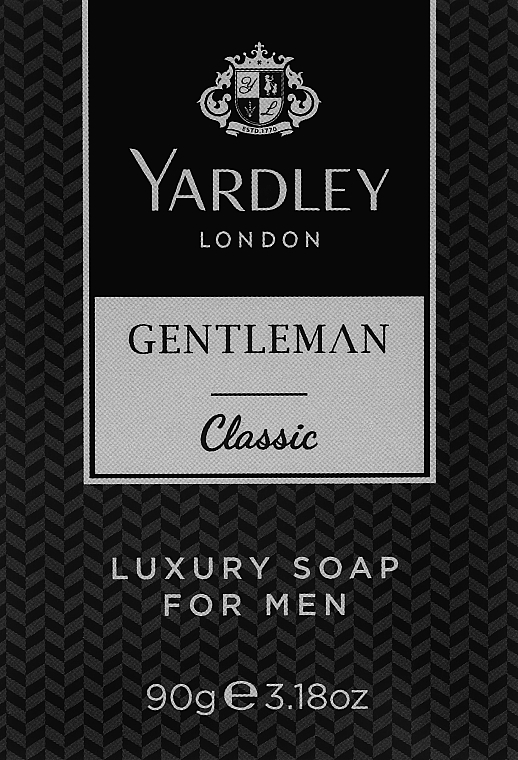Yardley London Gentleman Classic Luxury Bar Soap For Men - Perfumowane mydło w kostce
