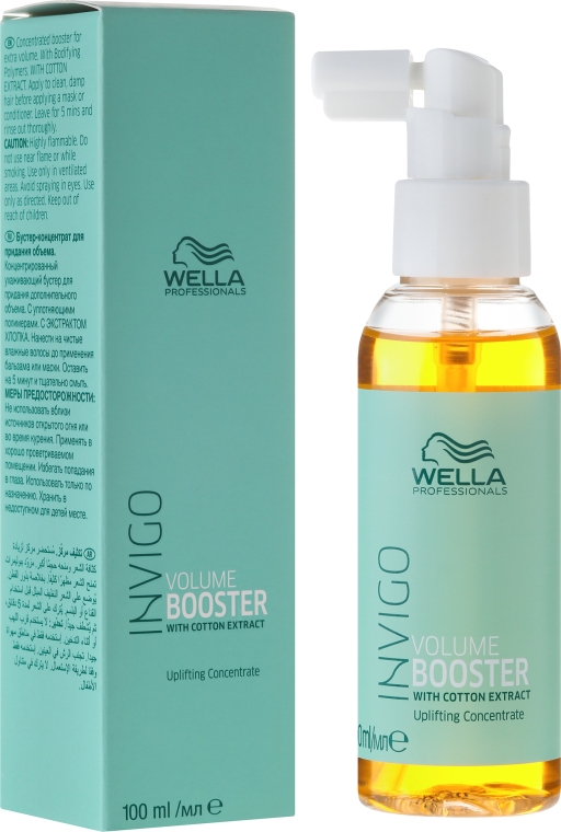 Booster-koncentrat nadający włosom objętość - Wella Professionals Invigo Volume Boost Booster — Zdjęcie N1