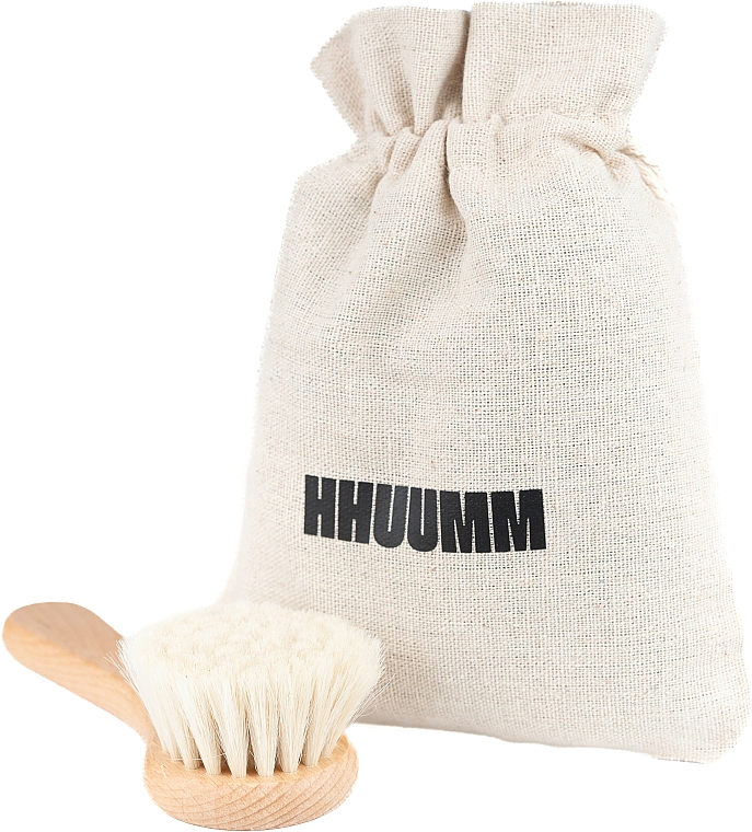 Miękka szczotka do masażu i mycia twarzy - Hhuumm № 12 — Zdjęcie N1