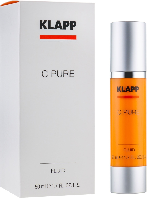 Nawilżająco-regenerujący fluid do twarzy - Klapp C Pure Fluid — Zdjęcie N2