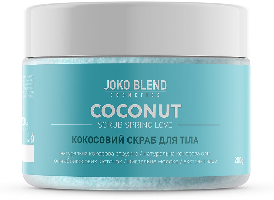 Kokosowy scrub do ciała - Joko Blend Spring Love Coconut Scrub — Zdjęcie N1